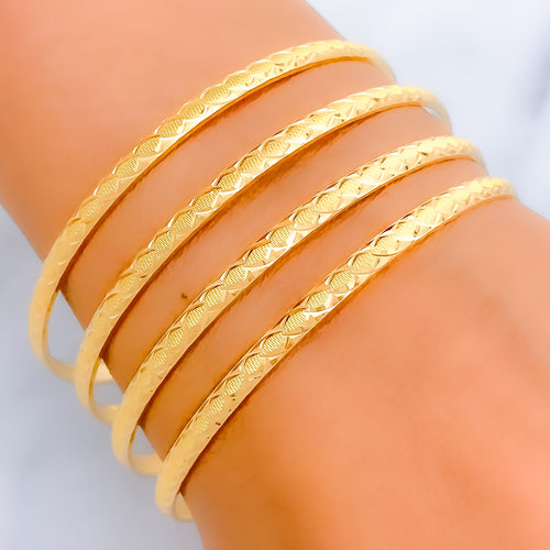 stunning-textured-22k-gold-bangles