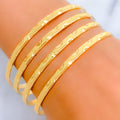 graceful-evergreen-dotted-22k-gold-bangles
