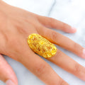 extravagant-floral-22k-gold-elongated-ring