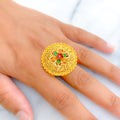 vibrant-floral-filigree-22k-gold-statement-ring