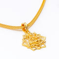 Artistic Regal 22k Gold OM Pendant 