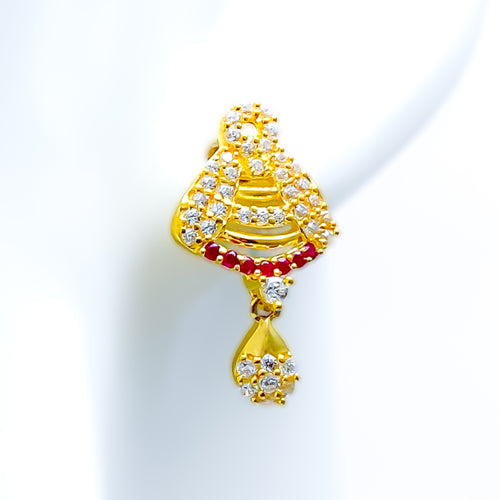 shimmering-chic-22k-gold-cz-earrings