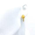 eloquent-trendy-22k-gold-cz-earrings