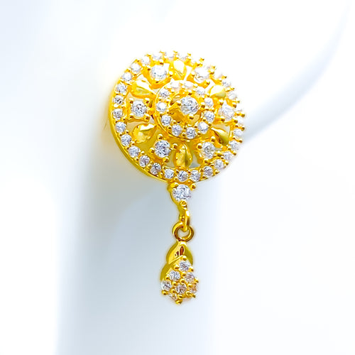 jazzy-posh-22k-gold-cz-earrings