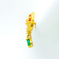 colorful-blooming-22k-gold-cz-earrings