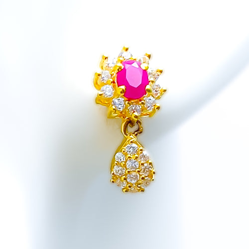 stunning-graceful-22k-gold-cz-earrings