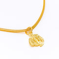 Classic 22k Gold Allah Pendant
