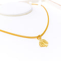 Classic 22k Gold Allah Pendant