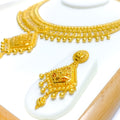 Imperial Vintage Charm 22k Gold Necklace Set