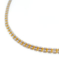 Delicate Two-Tone 22K Gold Dual Bead Chain -