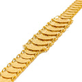 lustrous-engraved-21k-gold-coin-bracelet