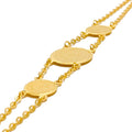 elegant-sparkling-21k-gold-coin-bracelet