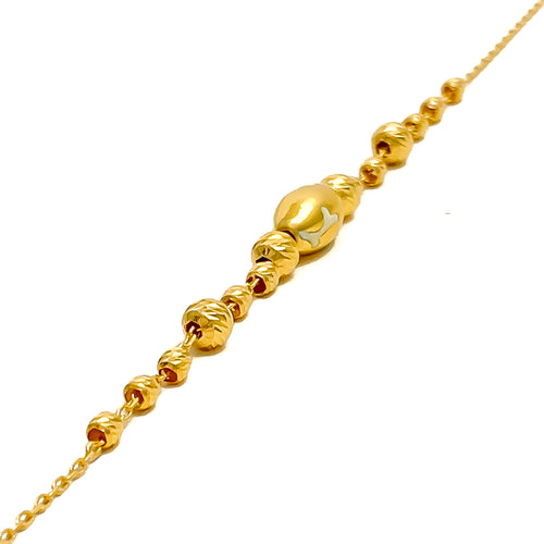 Luxurious Alluring 21k Gold Bracelet 