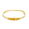 Decorative Chic 22k Gold Bangle Bracelet