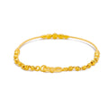 Glistening Chic 22k Gold Bangle Bracelet