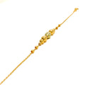 Exquisite Brilliant 21k Gold Bracelet 