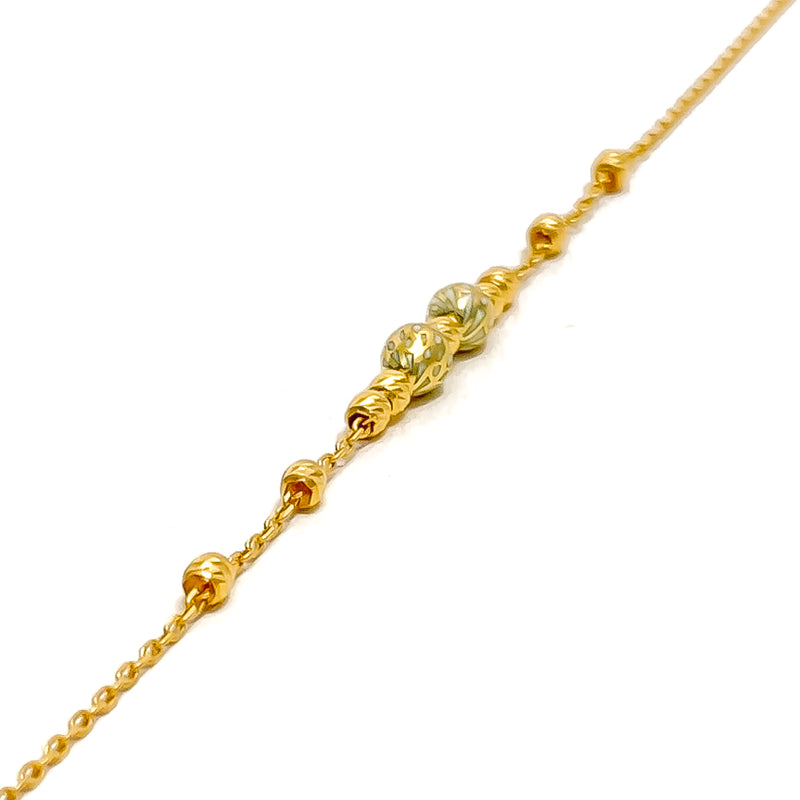 Stylish Grandiose 21k Gold Bracelet 