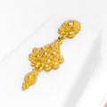 Timeless Checkered 22k Gold Necklace Set