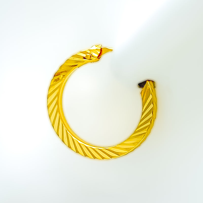 polished-distinct-22k-gold-hoop-earrings