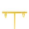 gorgeous-shiny-22k-gold-hoop-earrings