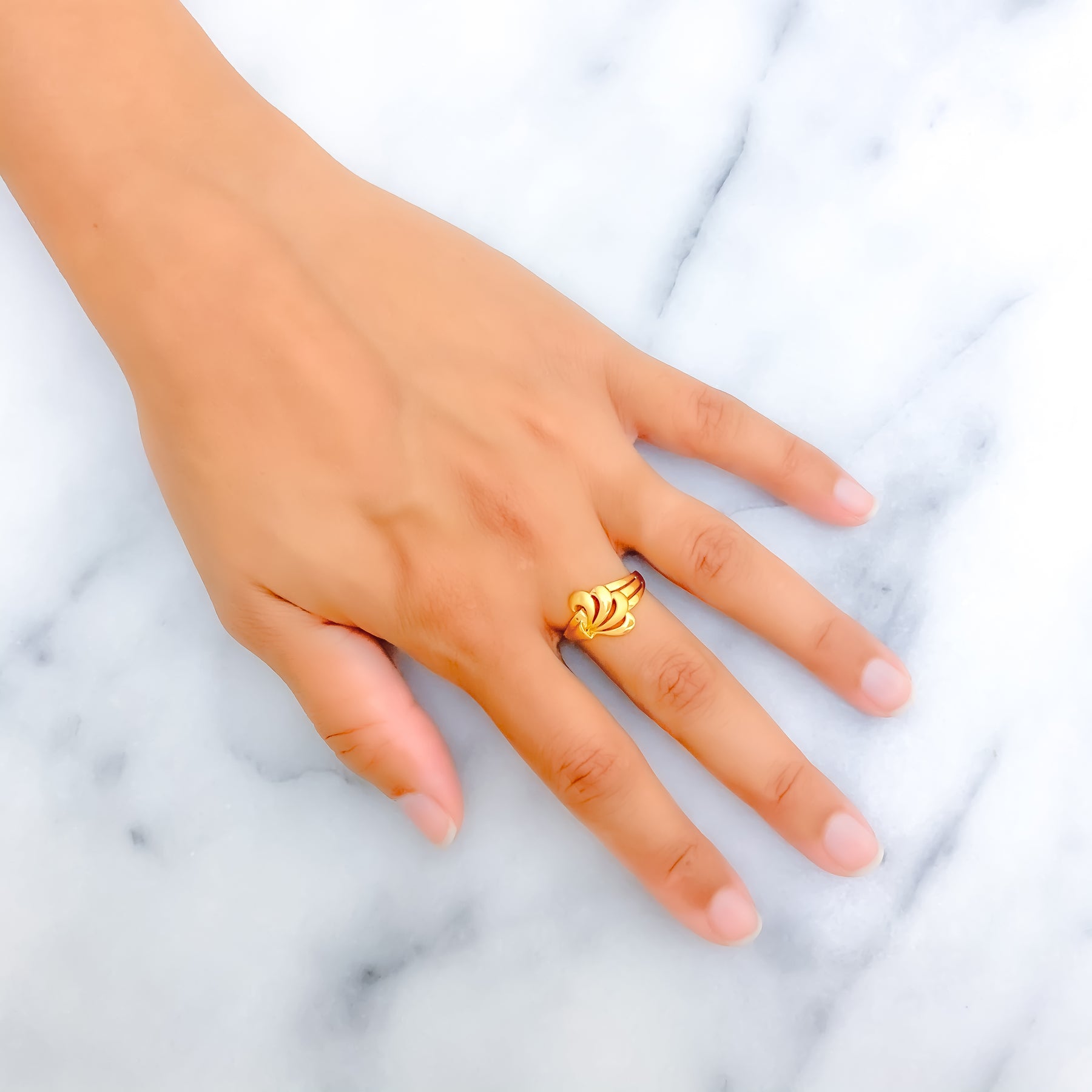 Buy Gold Design Plain Designer Impon Daily Wear Original Impon Finger Ring  Online