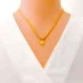 dainty-gracious-22k-gold-pendant-set