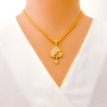 dazzling-iconic-22k-gold-cz-pendant-set