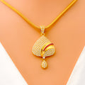 dazzling-iconic-22k-gold-cz-pendant-set