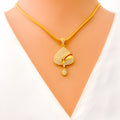 dazzling-iconic-22k-gold-cz-pendant-set