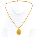 Elevated Dressy 22k Gold Pendant