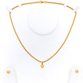 petite-heart-22k-gold-pendant-set