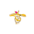 adorned-leaf-22k-gold-cz-ring
