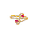 lovely-gleaming-22k-gold-cz-ring