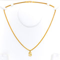 tasteful-adorned-22k-gold-letter-pendant