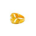 Refined Radiant 22k Gold Ring 