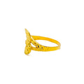 Versatile Lush 22k Gold Ring 