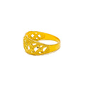 Opulent Gleaming 22k Gold Ring 