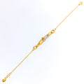 majestic-charming-21k-gold-cz-bracelet