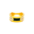 dazzling-trendy-21k-gold-cz-ring