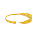 Clean Eternal Radiant 22k Gold Bangle Bracelet 