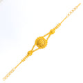 Impressive Gleaming 22k Gold Classy Bracelet 