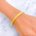 jazzy-chic-22k-gold-bangle-bracelet