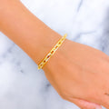 shimmering-interlinked-22k-gold-bangle-bracelet