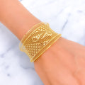 elevated-21k-gold-mesh-cuff