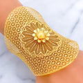 blooming-floral-statement-21k-gold-cuff