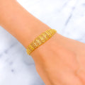 graduated-ethereal-22k-gold-bracelet