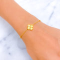 small-22k-gold-clover-bracelet