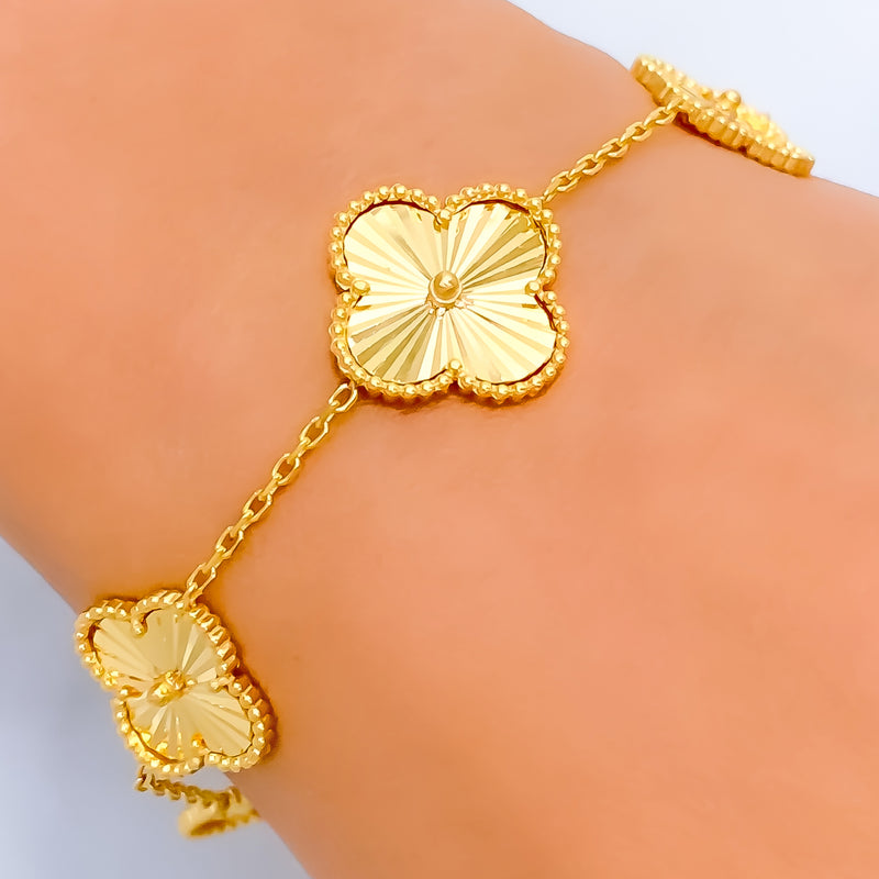 small-22k-gold-multi-clover-bracelet