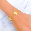 small-22k-gold-multi-clover-bracelet