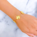 large-22k-gold-multi-clover-bracelet